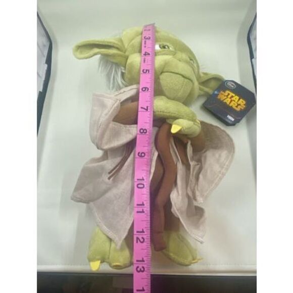 Disney Store Star Wars NICE SOFT YODA 11" Plush STUFFED ANIMAL TOY NEW - Picture 4 of 4